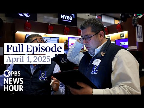 PBS News Hour West live episode, April 4, 2025
