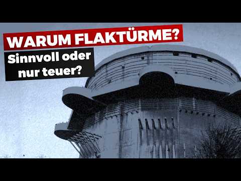 Flak towers: Why and what for?