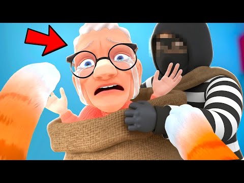 Granny Is MISSING! - I Am Cat VR