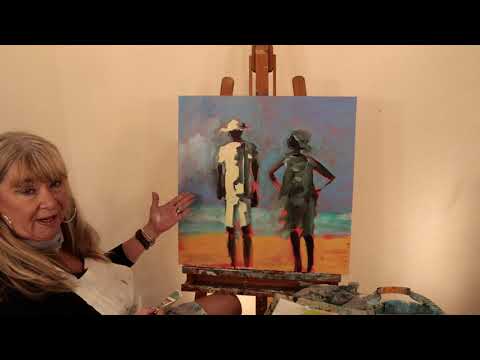 Freedom of Acrylics-- painting the human form with artist Jane Slivka