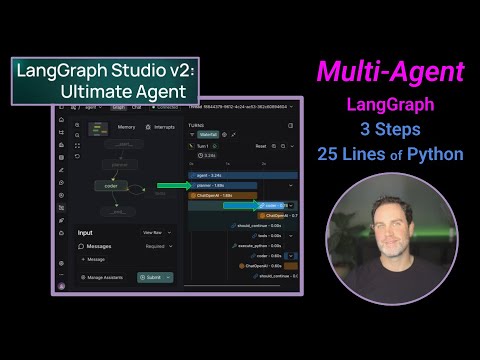 Quick Start: Multi-Agent LangGraph - 25 Lines of Code