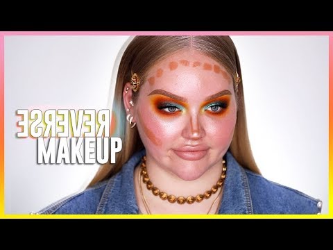 DOING MY MAKEUP IN REVERSE! OMG!