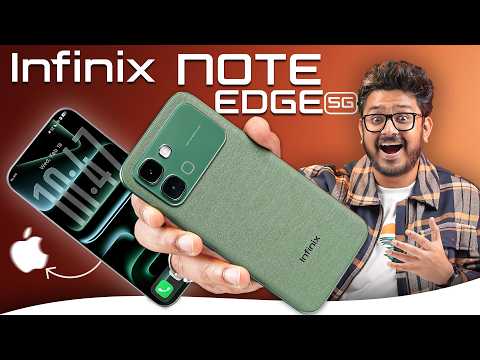 Infinix Note Edge 5G Unboxing in ಕನ್ನಡ⚡️Dimensity 7100, 3D Curved AMOLED, JBL Speakers @ ₹19,999