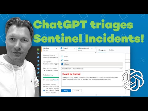 Excellent Cybersecurity Incident Response with Microsoft Sentinel and ChatGPT Integration
