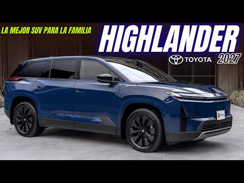 The new 2027 Toyota Highlander revolutionizes everything: Big and technologically advanced 🔋⚡