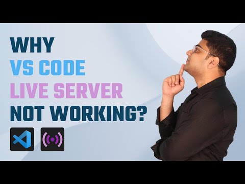 Why Visual Studio Code Live Server Not Working?