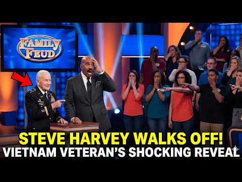 Steve Harvey WALKS OFF After Vietnam Veteran Reveals Why He Entered the show