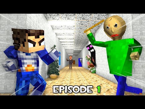 BALDI'S BASICS vs VEGETA EPISODE 1 (Mobs Parody)