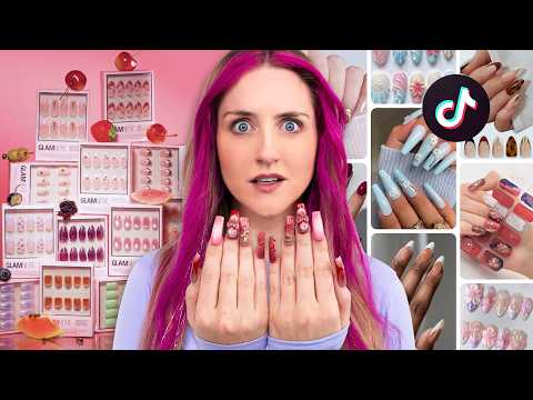 Testing EVERY PRESS-ON NAIL Brand
