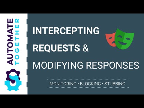 Playwright request interception