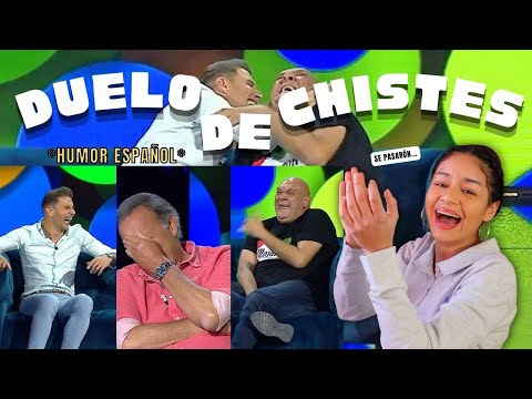 REACCIONO por PRIMERA VEZ a JOAQUIN y EL COMANDANTE LARA | DUELO DE CHISTES