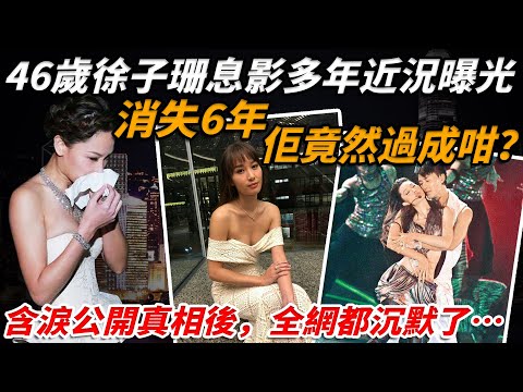 ‌46歲徐子珊息影多年近況曝光！消失6年，佢竟然過成咁？發福素顏無人識，林峯演唱會一句「點名」…竟牽出徐子珊多年嘅秘密！退圈理由公開後，全網都沉默了…【小題大講】#徐子珊 #林峯