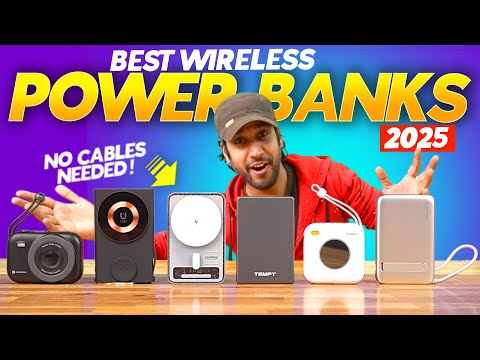 6 Best Wireless Power Banks With MagSafe! ⚡️ Best Power Banks 2025