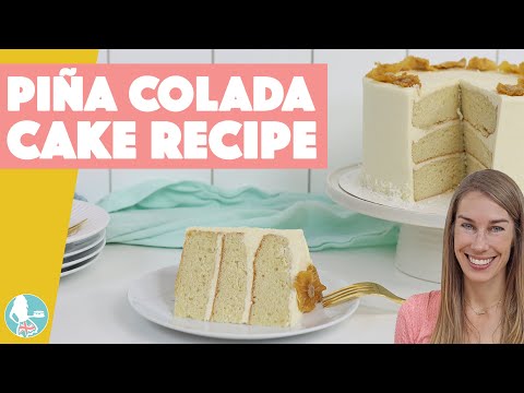 Piña Colada Cake Recipe