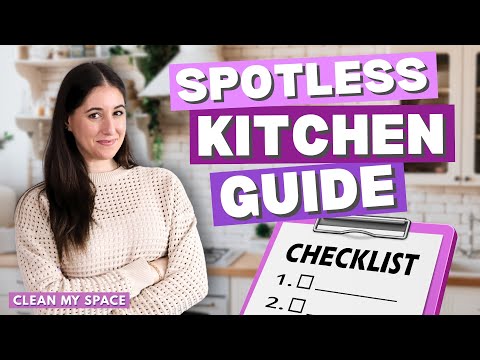 CLEAN Your Way To a STRESS-FREE Kitchen!