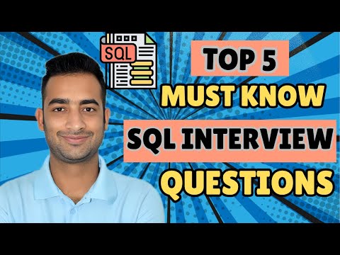 Solve 5 Tricky SQL Interview Questions in 1 Hour