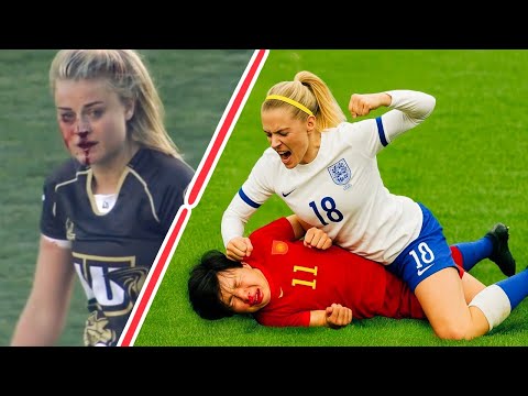 لحظات مخزية وقذرة في كرة القدم النسائية !!