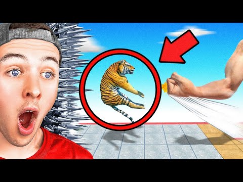 Reacting to EPIC PUNCH SIMULATOR in ARBS!