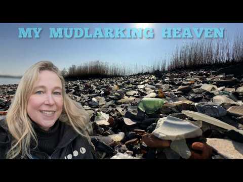 2 of My River Glass Fish Are Up For Auction 🐟  + Amazing  Historical Finds Mudlarking a Dream Beach