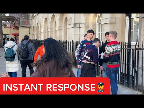 Royal Guard Disturbed, Police Respond Without Delay