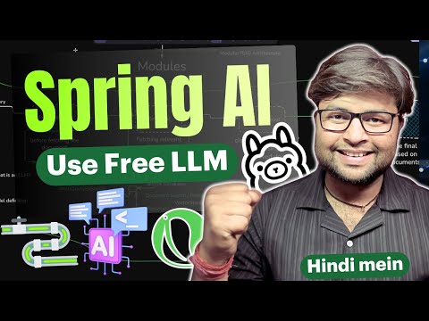🔥Setup Spring AI project with Free LLM -- Ollama Detail Guide [Hindi]