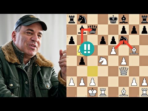 He DESTROYED Garry Kasparov With Brutal Sacrifices and Attacks!