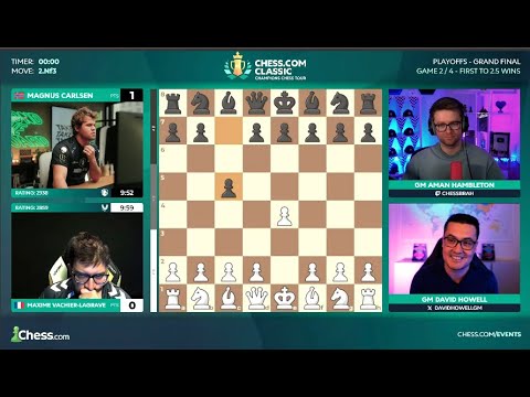 Magnus Carlsen shows us how to play The Sicilian Defense
