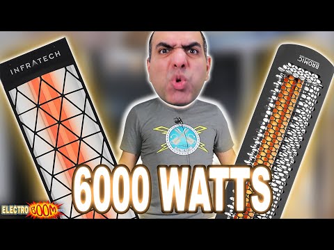 Comparing 6000 WATT Resistors, Infratech versus Bromic Heaters