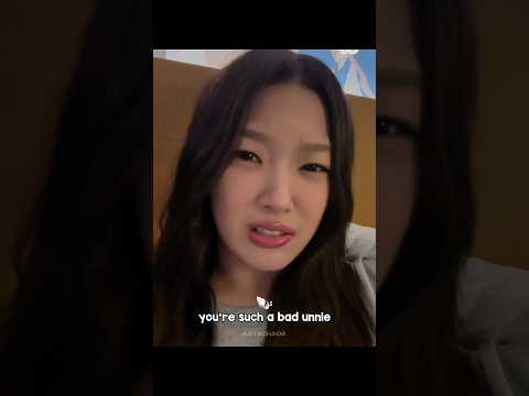 yoonchae 😭 #KATSEYE #YOONCHAE #MEGAN #SOPHIA #weverselive #funny #shorts #gnarly