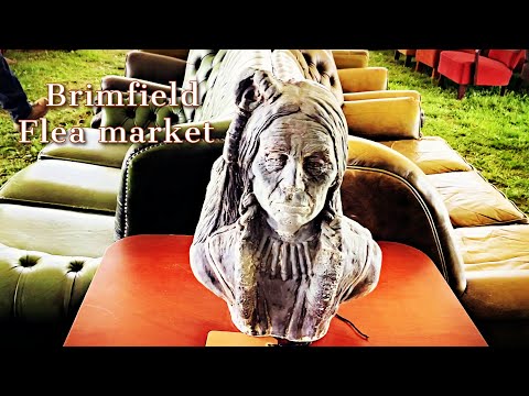 Fantastic Furniture and Home Decor finds at the Brimfield Antique Flea Market