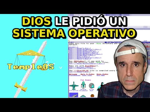 El SISTEMA OPERATIVO creado por un Genio con Esquizofrenia | TempleOS