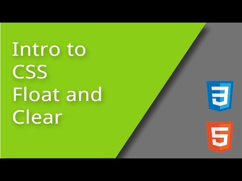 CSS Float and Clear Properties