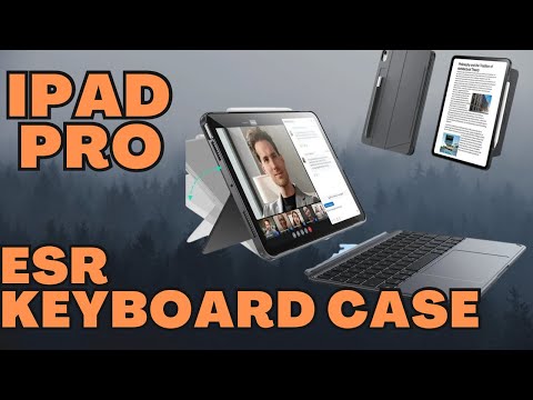 iPad Pro - ESR Shift Keyboard Case Review. Love It