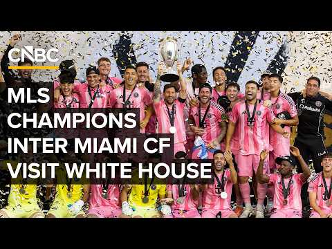LIVE: President Trump hosts 2025 MLS champions Inter Miami CF team at the White House — 3/5/2026