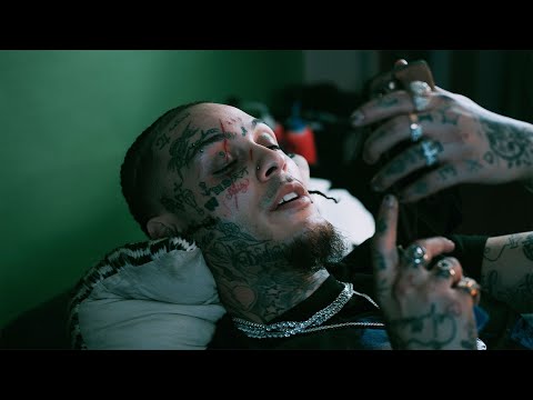 Lil Skies gets his face tattooed "Thousands" Music Video BTS