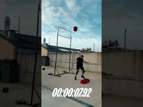 Sandbag Explosiveness Test #shorts #strongman #training