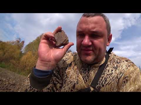 № 7 Минералы. Сердолики, сардониксы и агаты! Поиск самоцветов на сибирской реке?