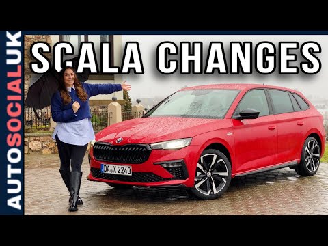 The UK’s forgotten hatchback - Skoda Scala Facelift Review 2024 UK (Road test)