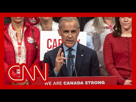 Hear Mark Carney’s message to Trump after stunning election win