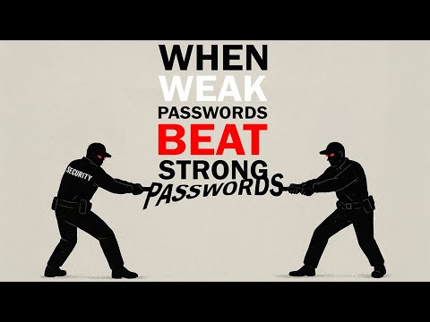 How Weak Passwords Beat Strong Passwords