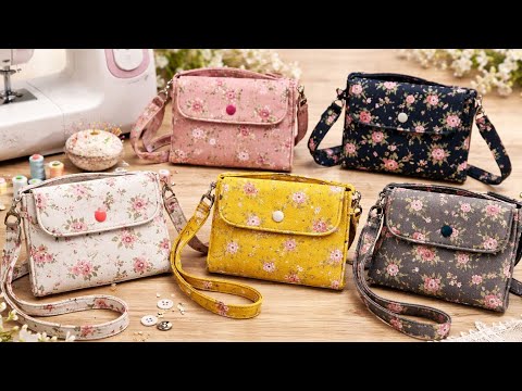 2 Cute little bag in just 15 Minutes 💖 Easy to Sew, Even beginners can make one