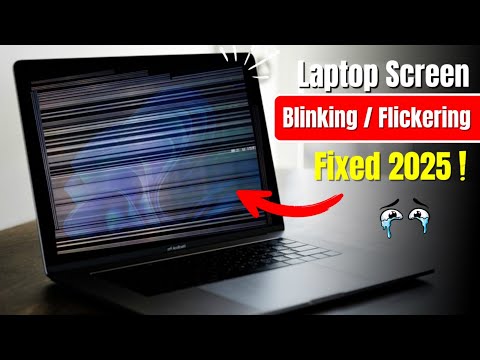How to fix Laptop Screen FLICKERING 2025 | PC or Laptop Blinking | Solved Laptop Display Flashing