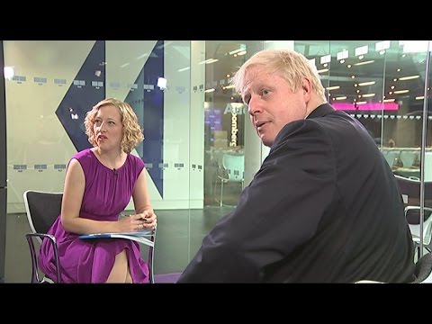 Boris Johnson gets interrupted by his spin doctor | Channel 4 News