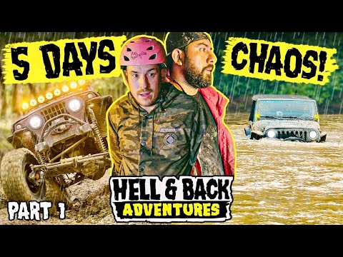 400 Miles of Extreme Off-Roading: No Trailers, No Tents, Pure Hell!