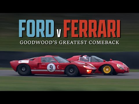 One of the greatest drives Goodwood has ever seen | 1966 Ferrari 206S