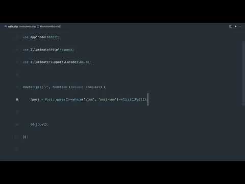 The Eloquent Query Method: Better IDE support (6/7)