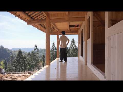 EP.22 Building a traditional three-section compou. Wing room decoration丨Carpenter Anxu