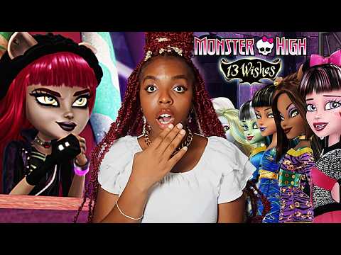 I Watched Monster High for the FIRST TIME and Their Outfits GAGGED ME 😆💅🏽 (Monster High: 13 Wishes)