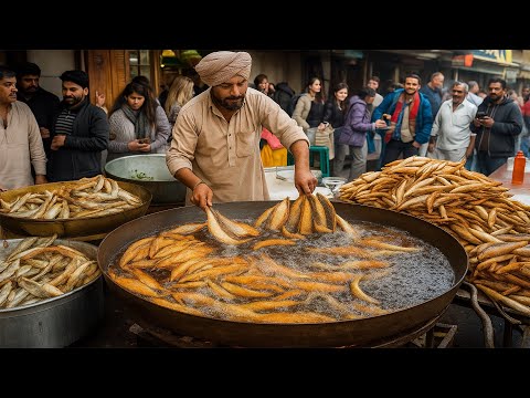 FAMOUS MUMBAI MASALA FRIED FISH PAKORA CRISPY FISH PAKODA RECIPE | KARACHI STREET FOOD PAKORA FAROSH