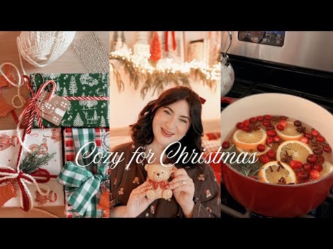 Cozy For Christmas 🎄🧸❄️ holiday crafting, christmas shopping,  gift wrapping, puzzling & more!